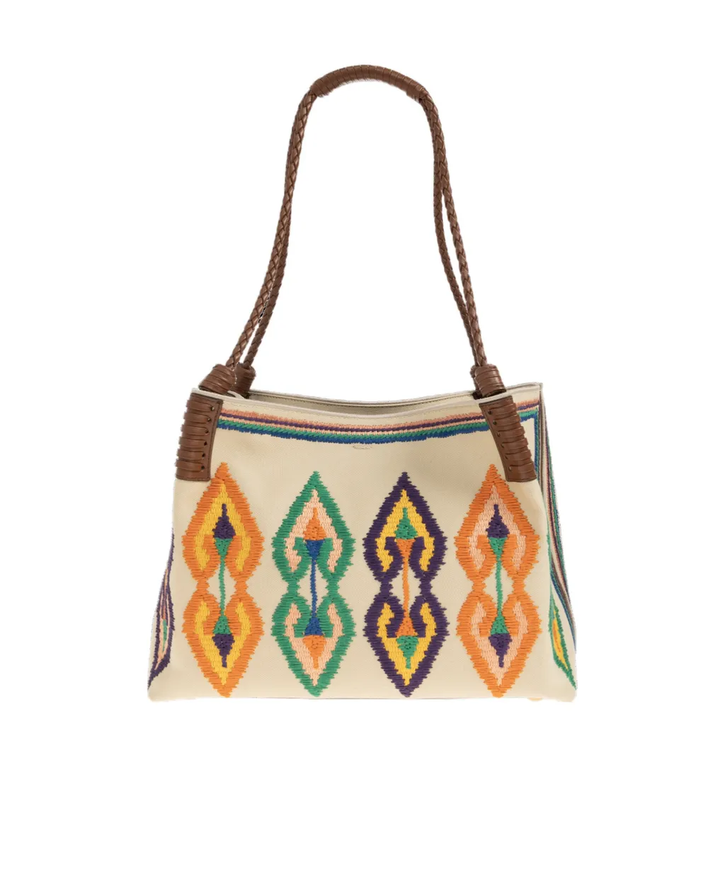 Etro Libra Embroidered Shoulder Bag