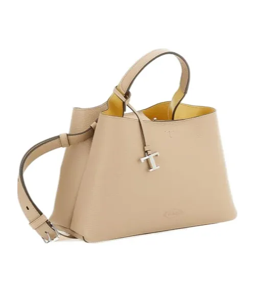 Tod's Logo Printed Small Tote Bag