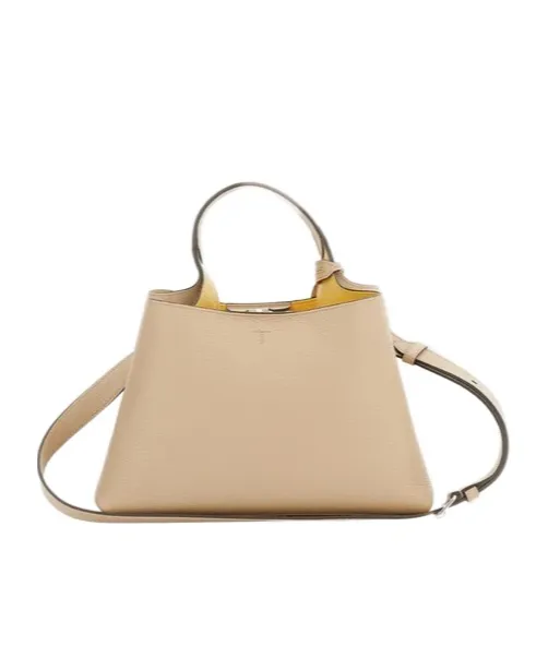 Tod's Logo Printed Small Tote Bag