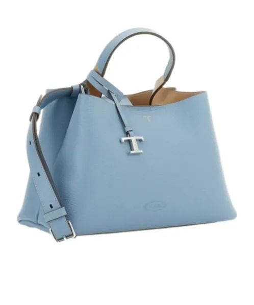 Tod's Logo Printed Small Tote Bag