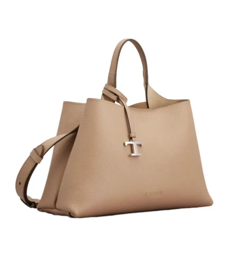 Tod's Logo Printed Small Tote Bag