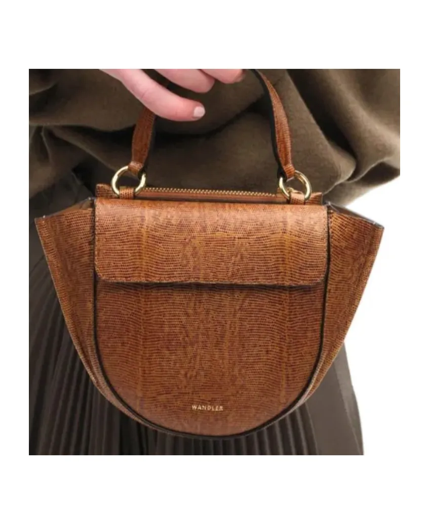 Wandler Hortensia Logo Embossed Tote Bag