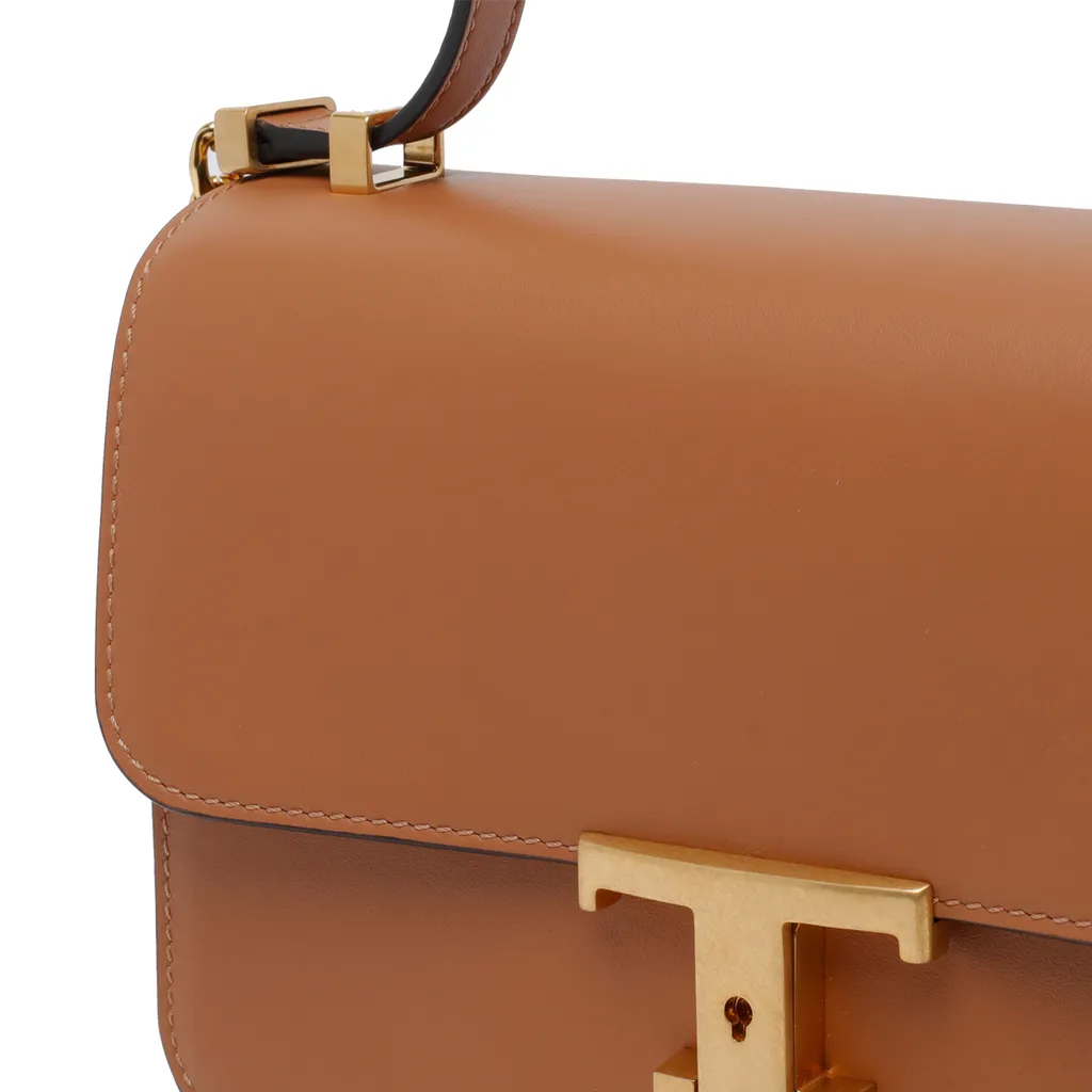 Tod's Logo Plaque Shoulder Bag