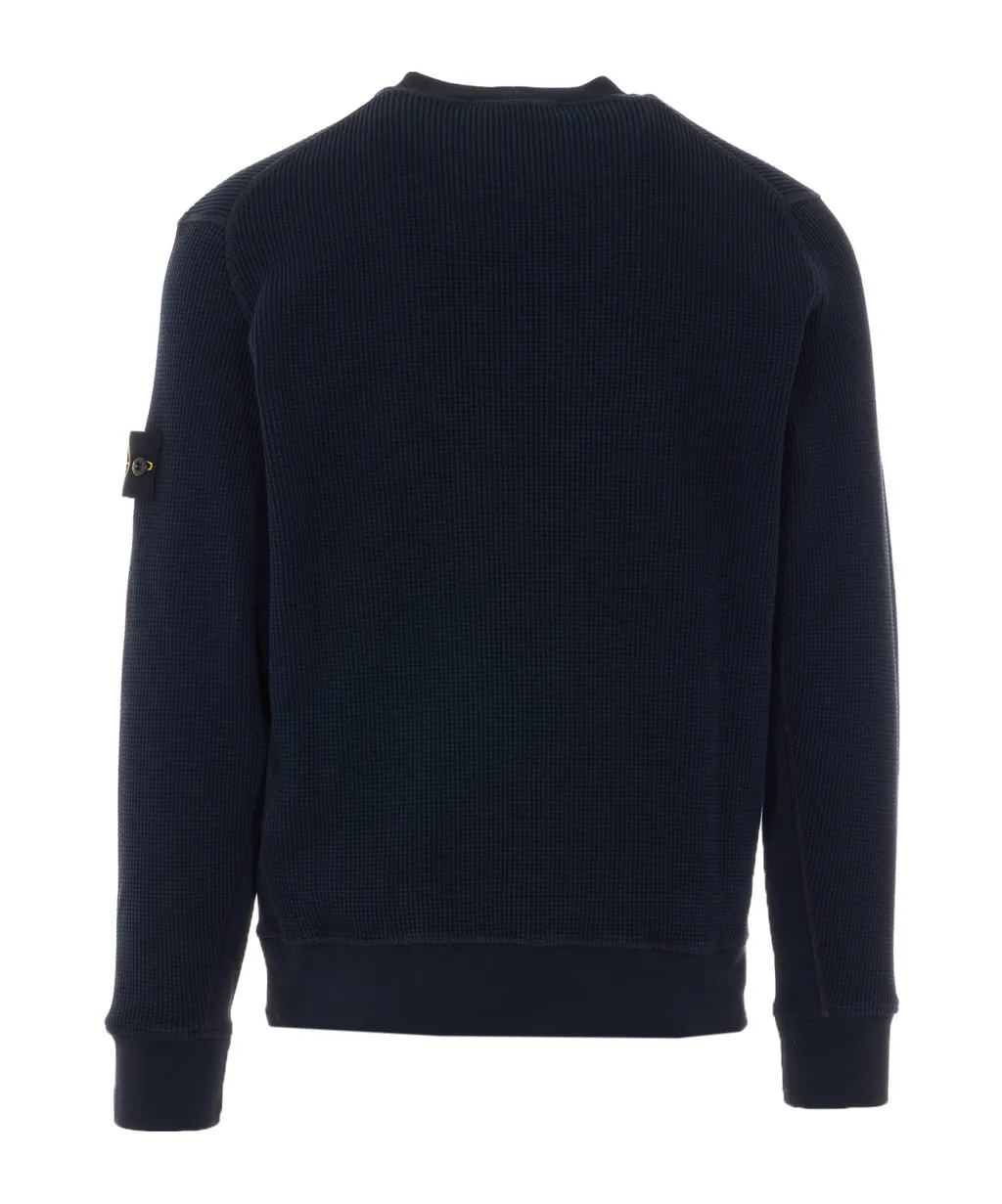 Waffle-Knit Sweater