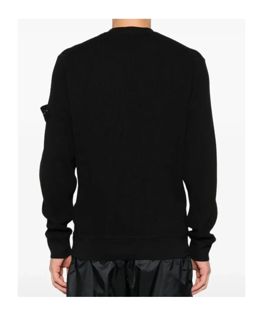 Waffle-Knit Sweater