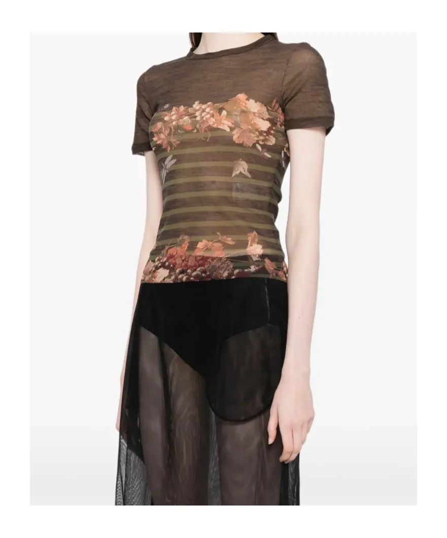 Floral-Print T-Shirt