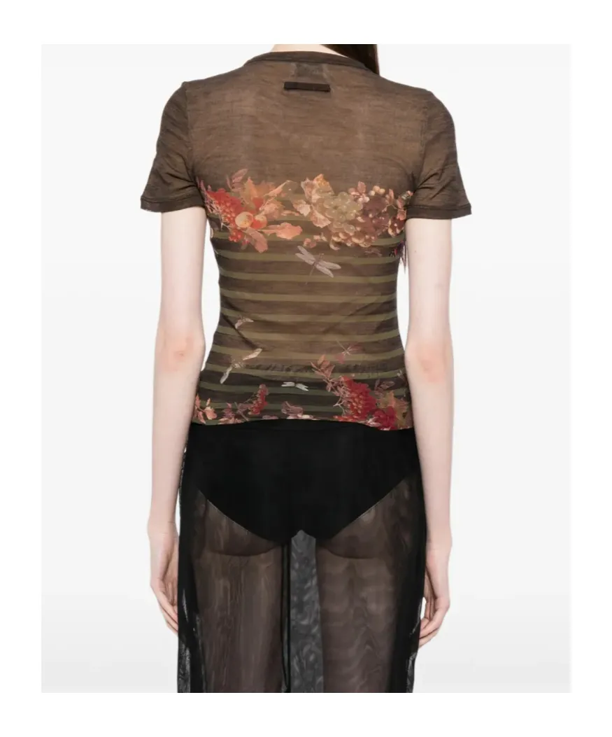 Floral-Print T-Shirt