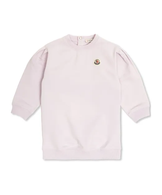 Moncler Enfant Logo Patch Dress
