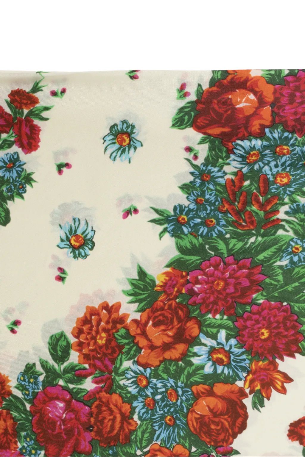 Moschino Floral Print Scarf