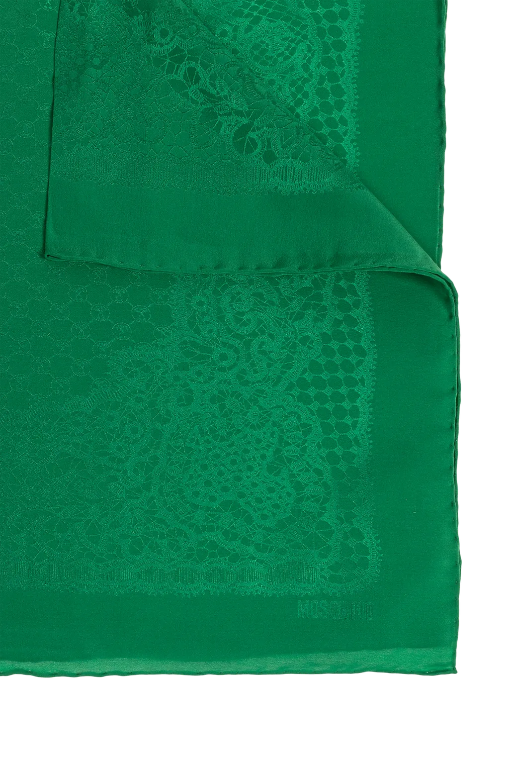 Moschino Monogram Jacquard Scarf