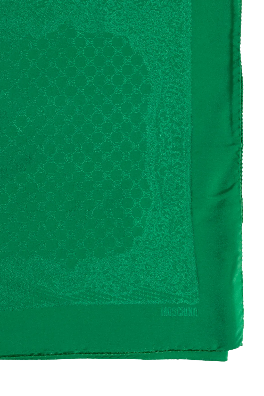 Moschino Monogram Pattern Scarf