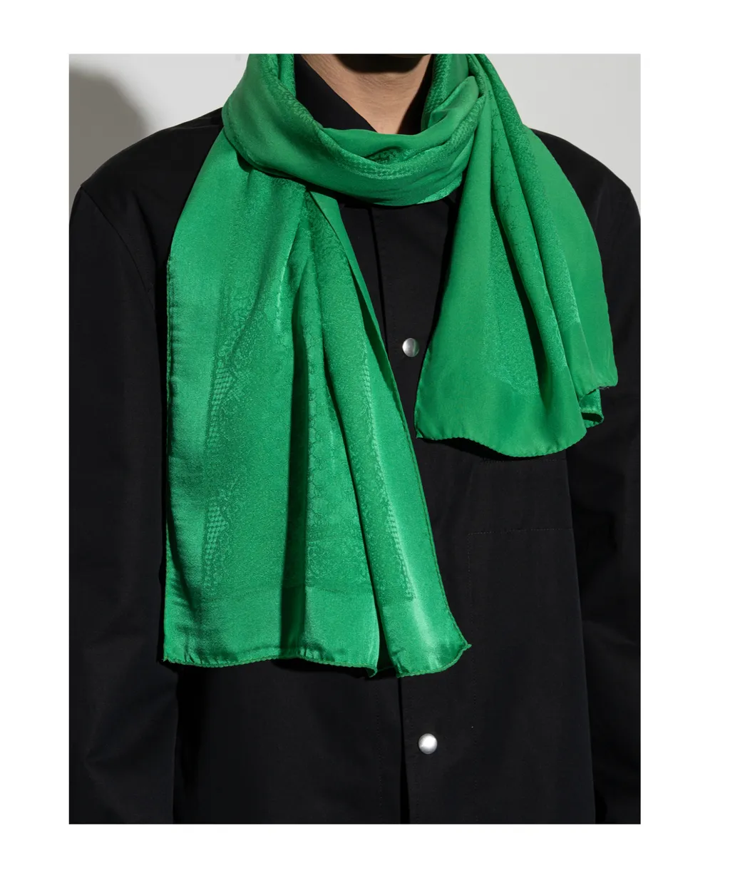 Moschino Monogram Pattern Scarf