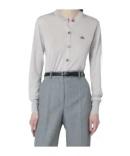 Round-Neck Cardigan