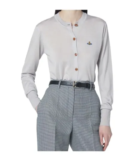 Round-Neck Cardigan