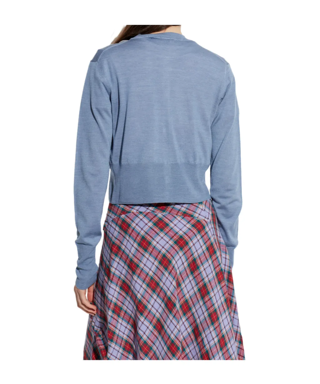 Vivienne Westwood Bea Knit Cropped Cardigan