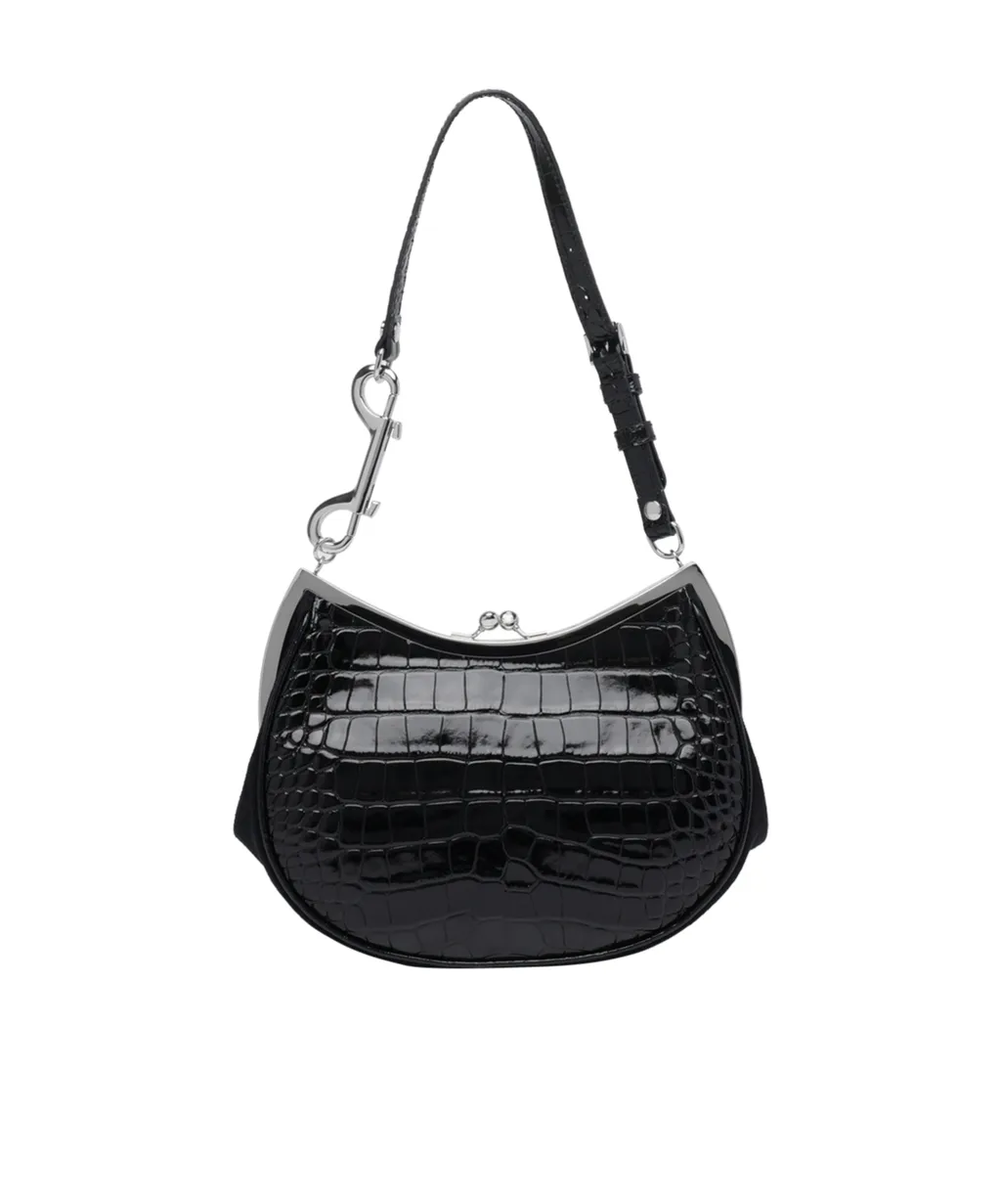 Vivienne Westwood Orb Plaque Embossed Shoulder Bag