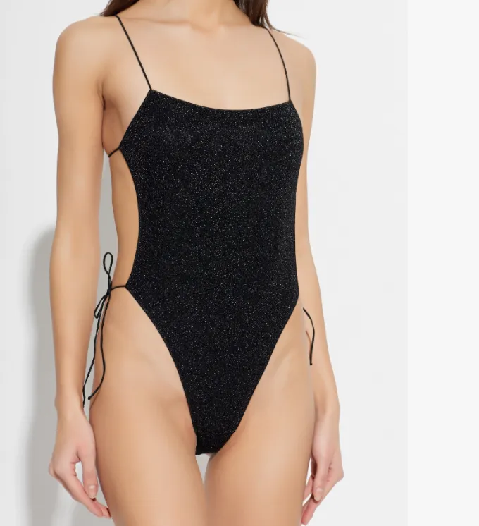 Tie Closure Swimsuit