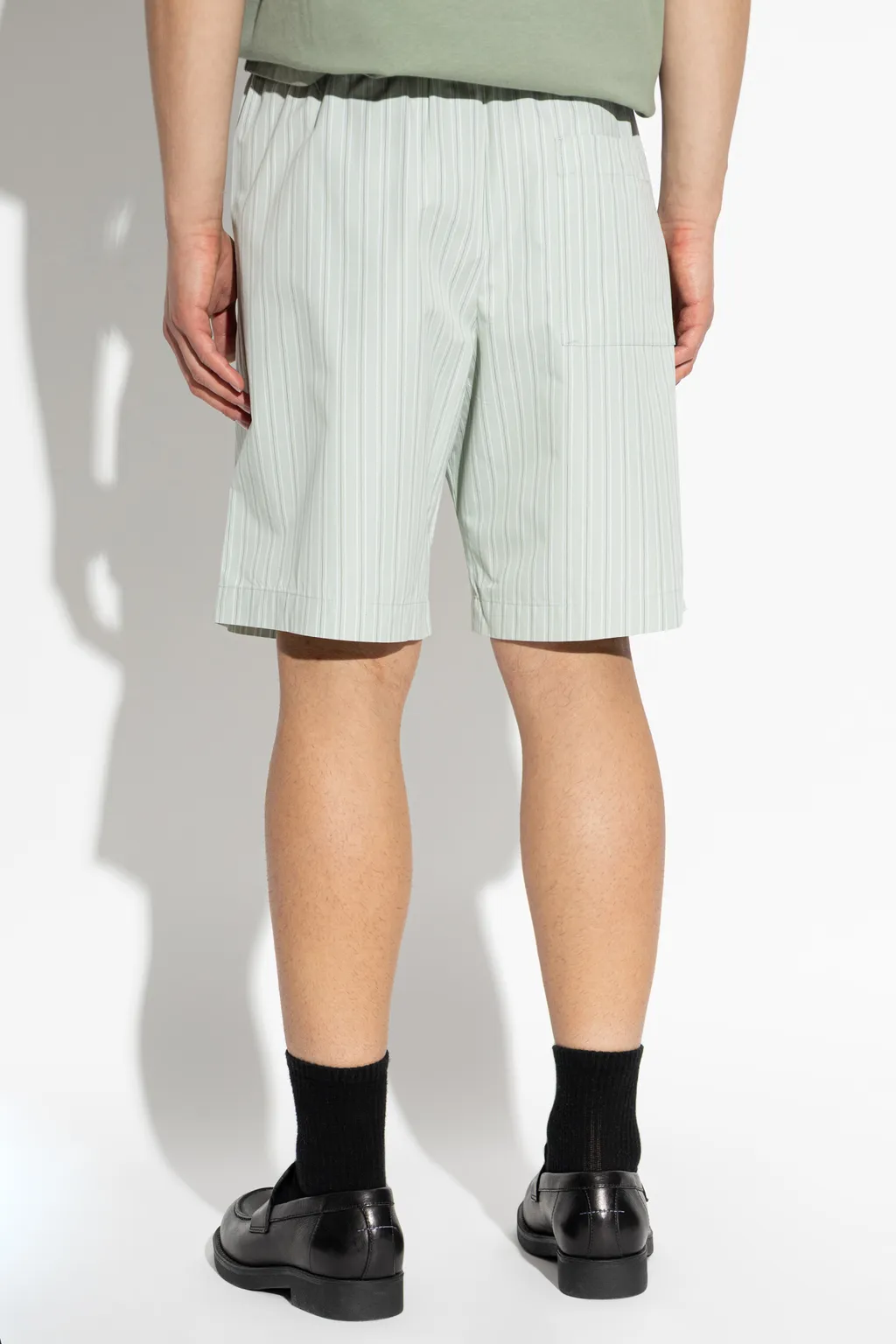 Dries Van Noten GrÜN Baumwollshorts