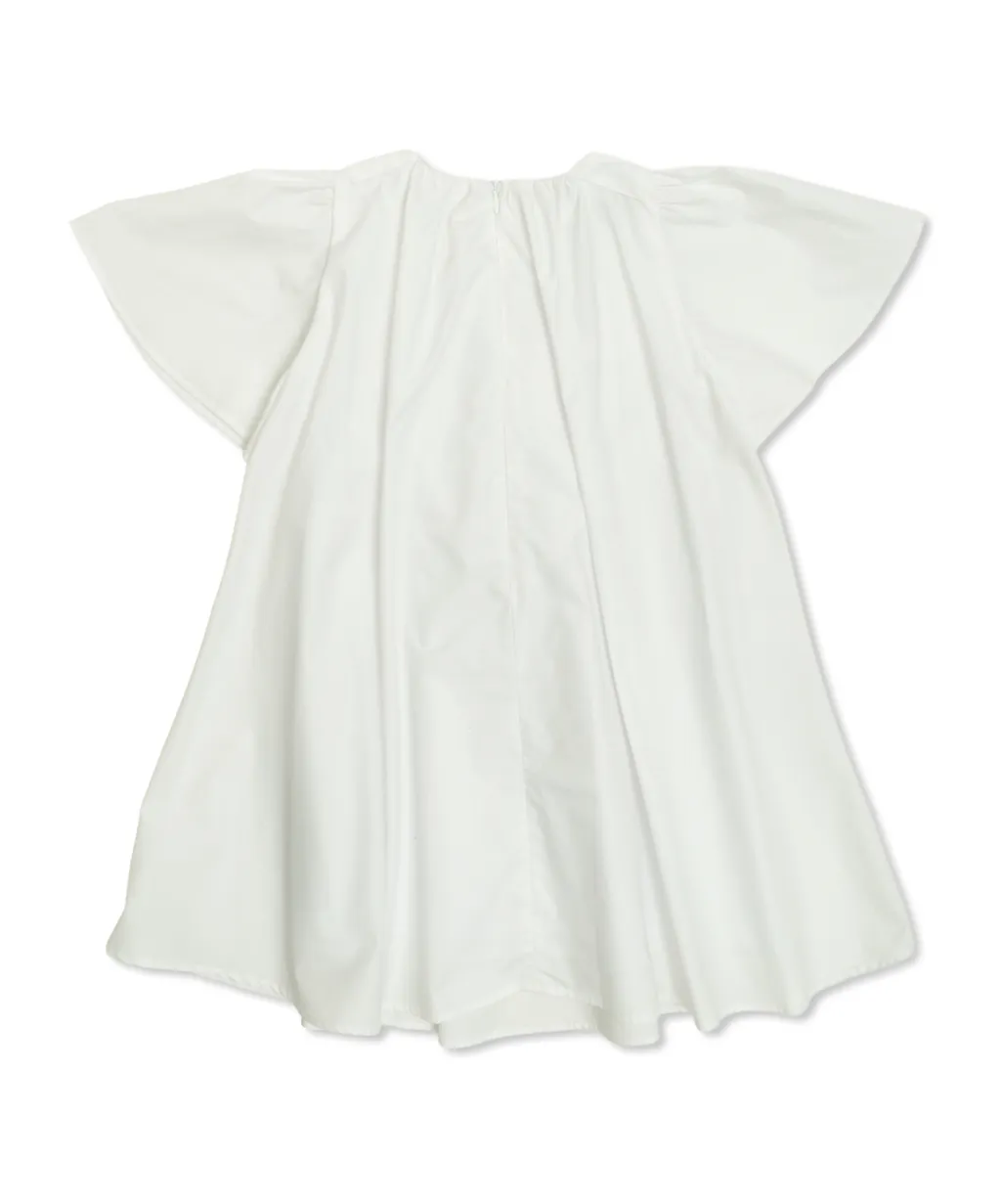 Balmain Kids Decorative Button Dress