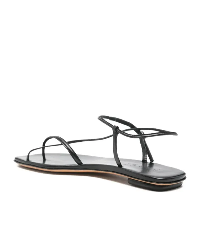 Open-Toe Flat Sandals
