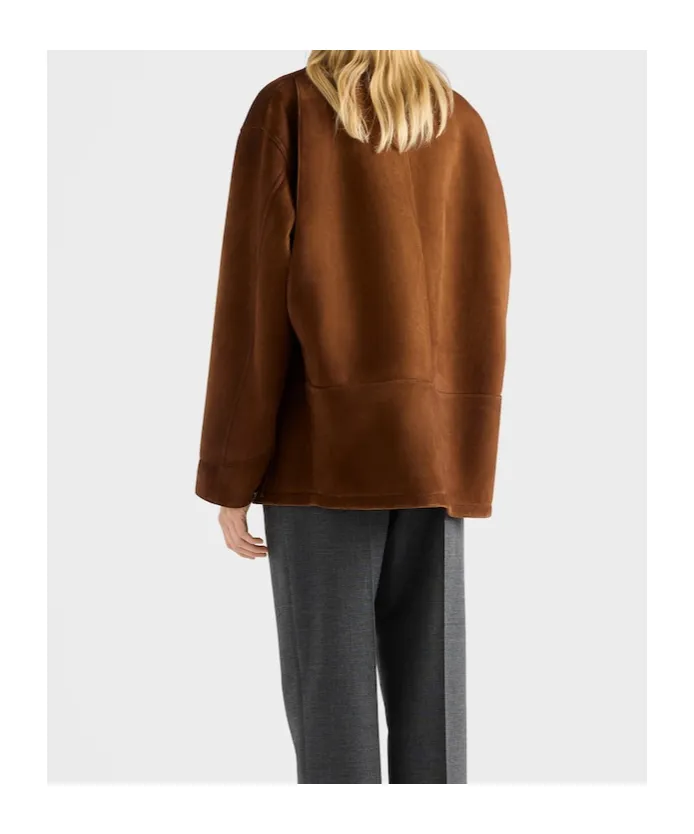 Suede Caban Jacket