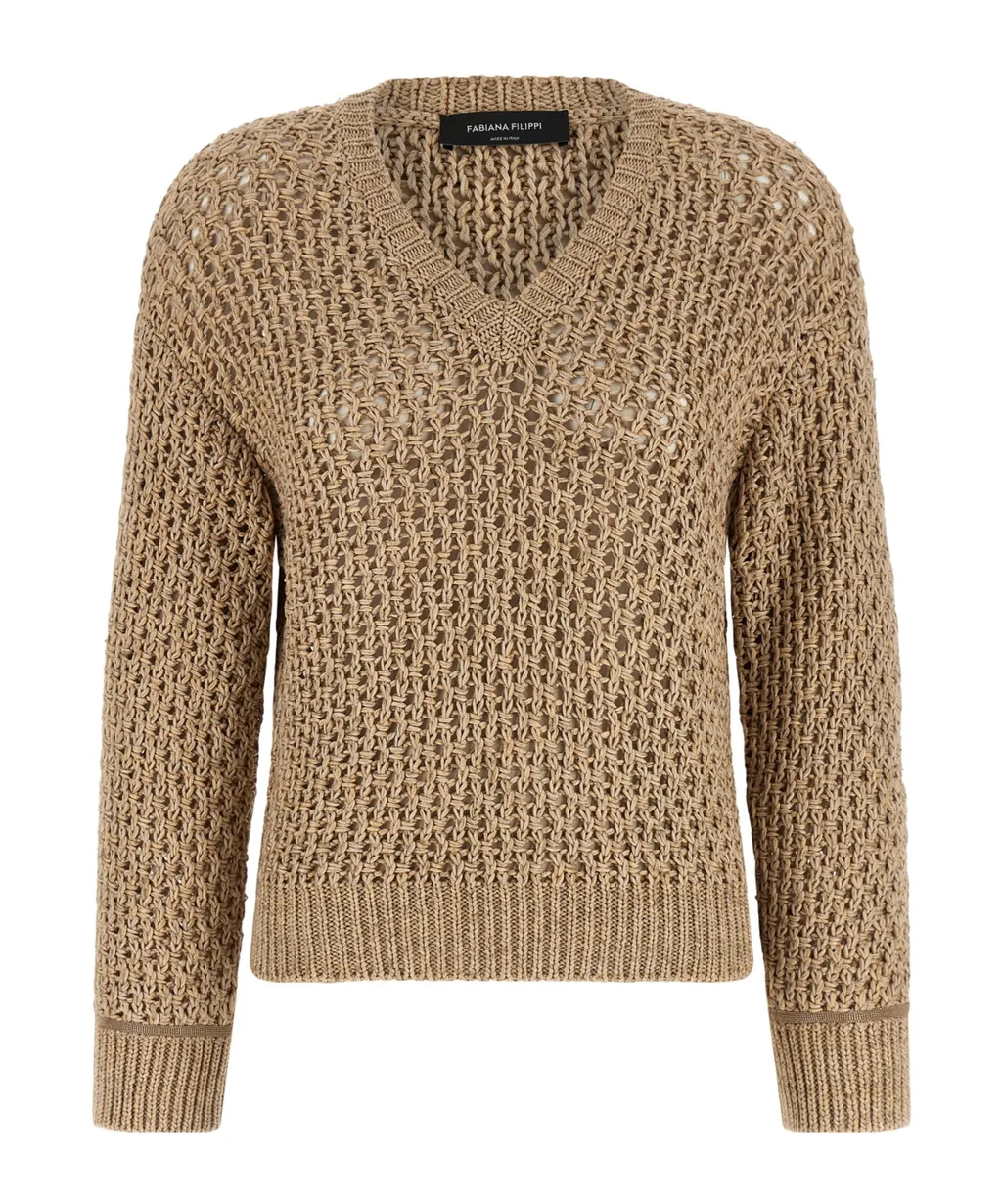 Fabiana Filippi Mouline Knitted Jumper