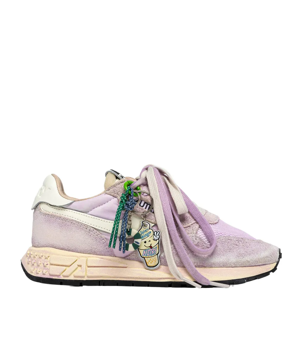 Autry Reelwind Super Vintage Lace-Up Sneakers