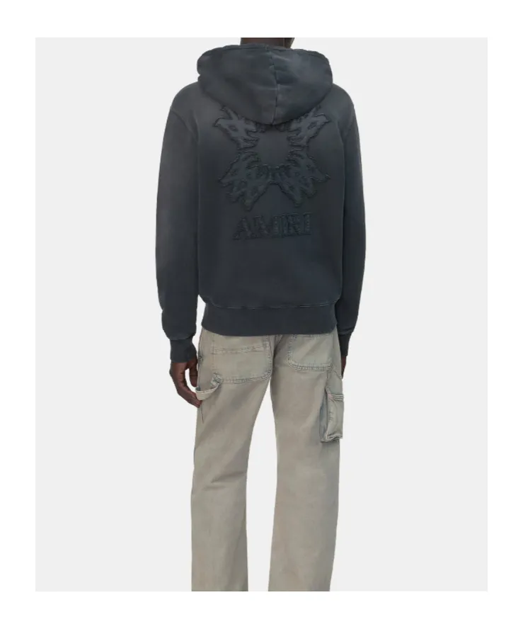 Amiri Ma Quad Zip-Up Hoodie