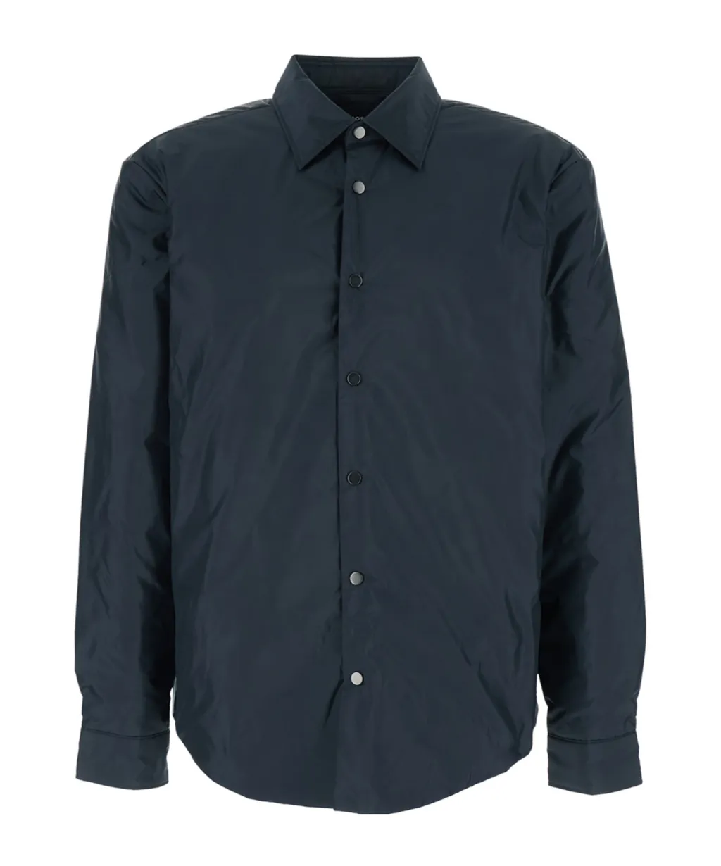 Boss Hugo Boss Button-Up Padded Long-Sleeved Coat