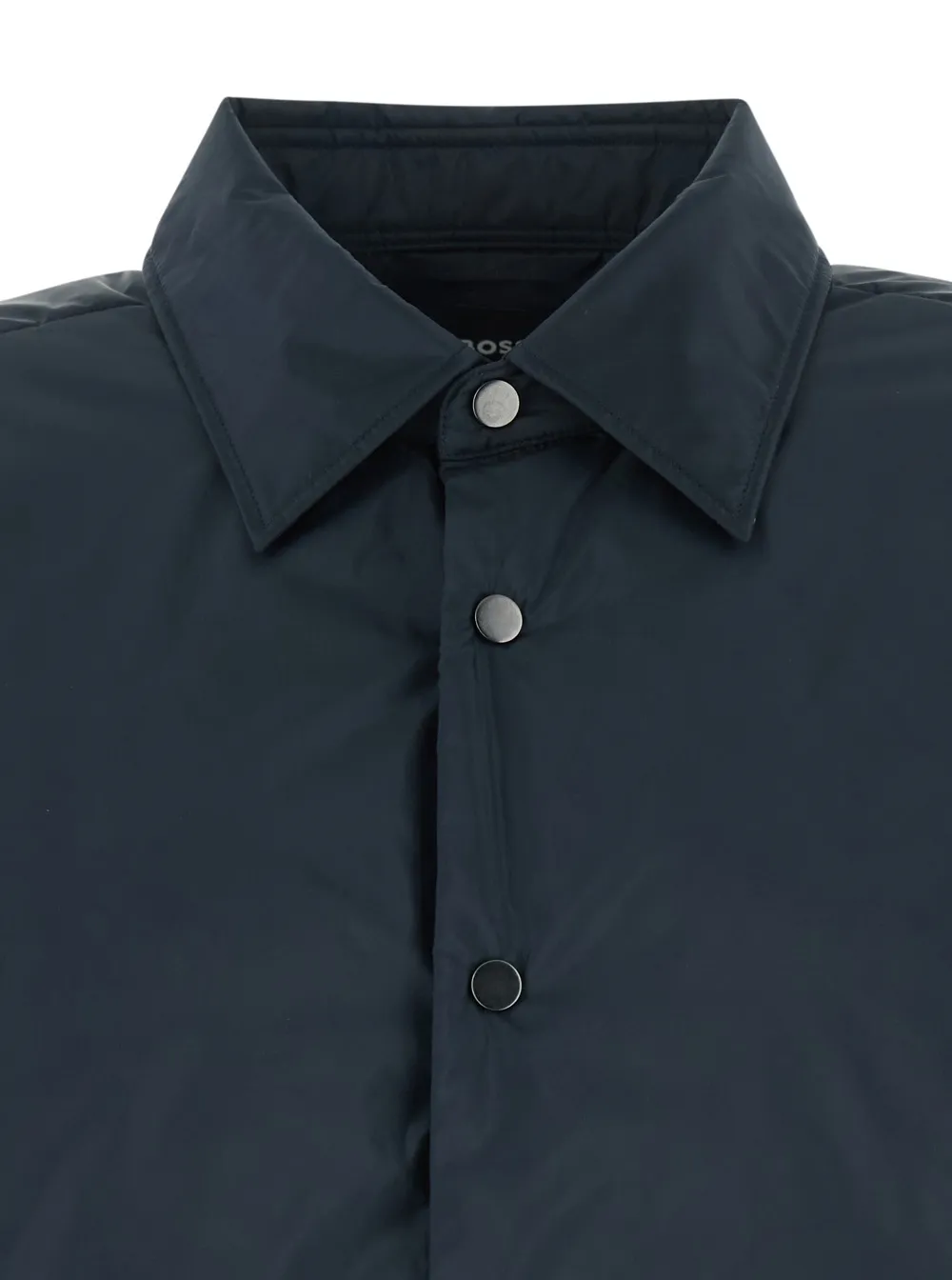 Boss Hugo Boss Button-Up Padded Long-Sleeved Coat