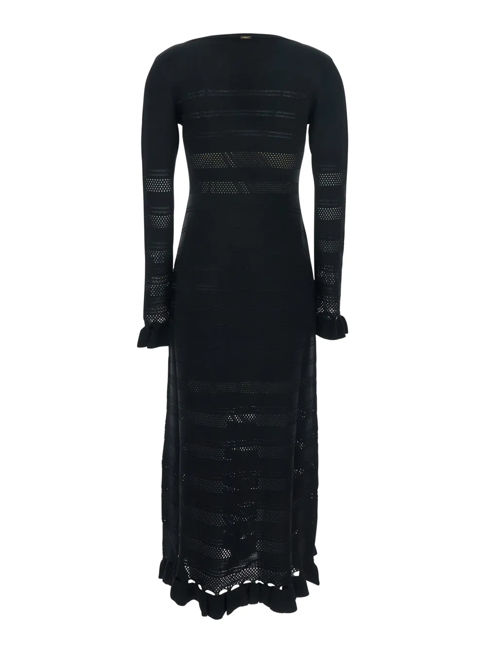 Twinset Long-Sleeved Ruffled Dress