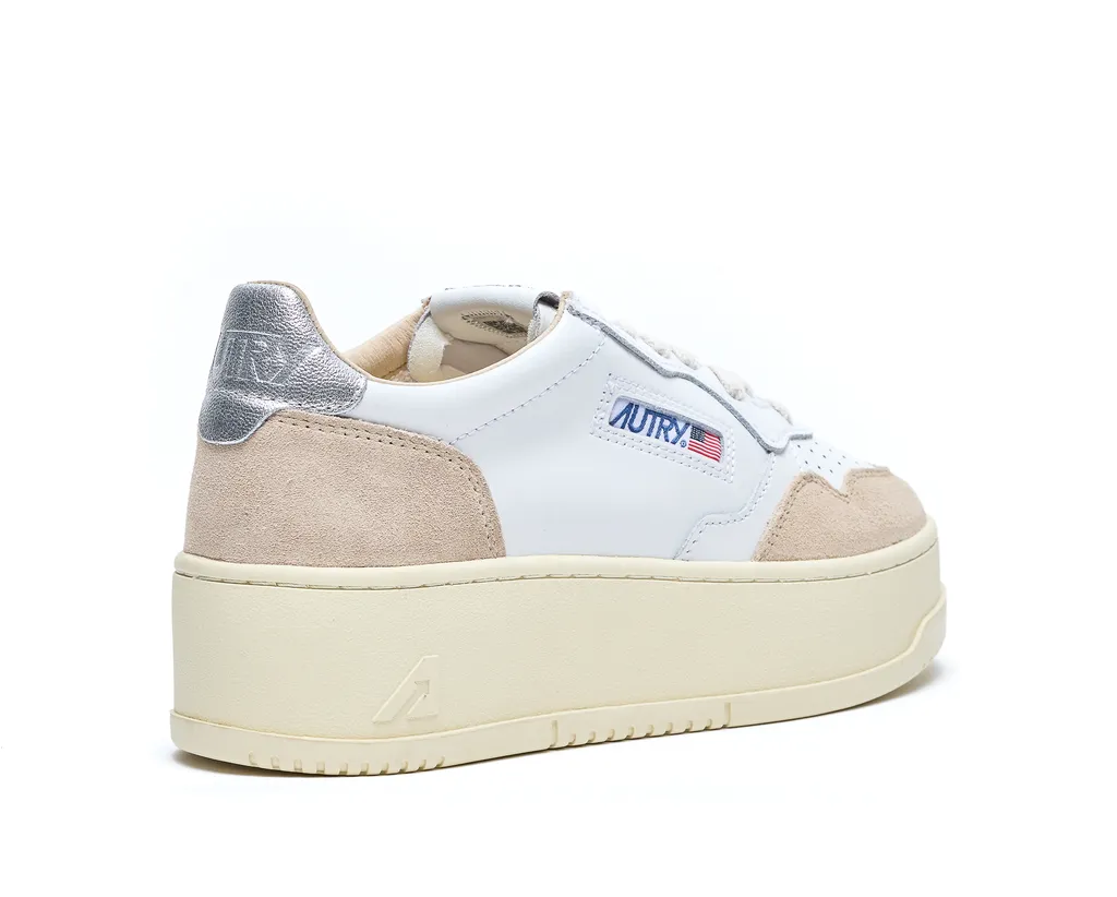 Autry Medialist Platform Lace-Up Sneakers