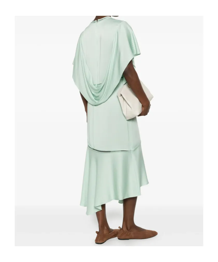 Ruffled Midi Dress