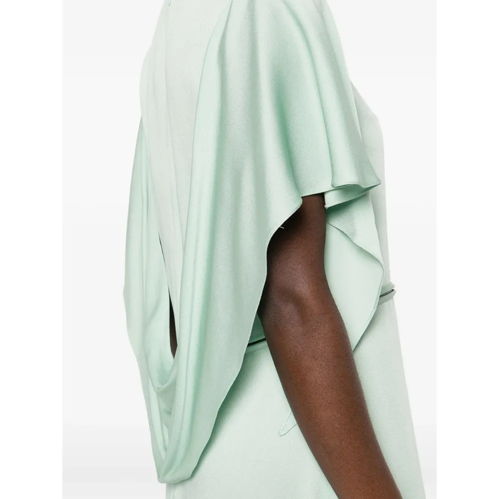 Ruffled Midi Dress