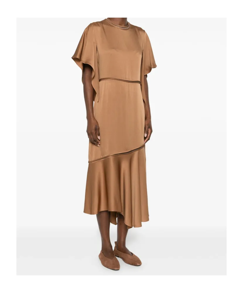 Ruffled Midi Dress