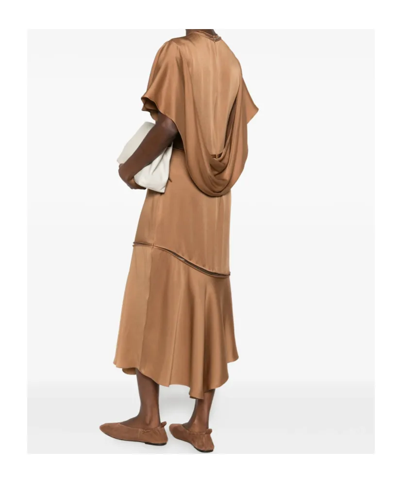 Ruffled Midi Dress