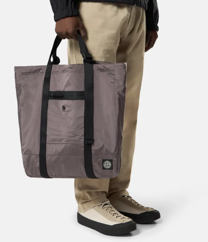 Stone Island 9200012 Nylon Shopping Tote Bag