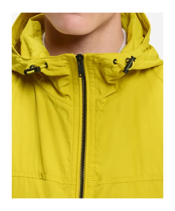 Regular-Fit Windbreaker In Water-Repellent Soft-Touch Fabric