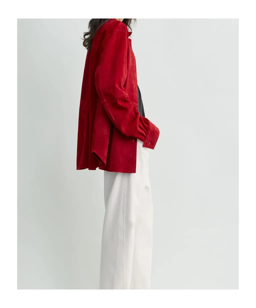 Long-Sleeved Shirt-Style Casual Jacket