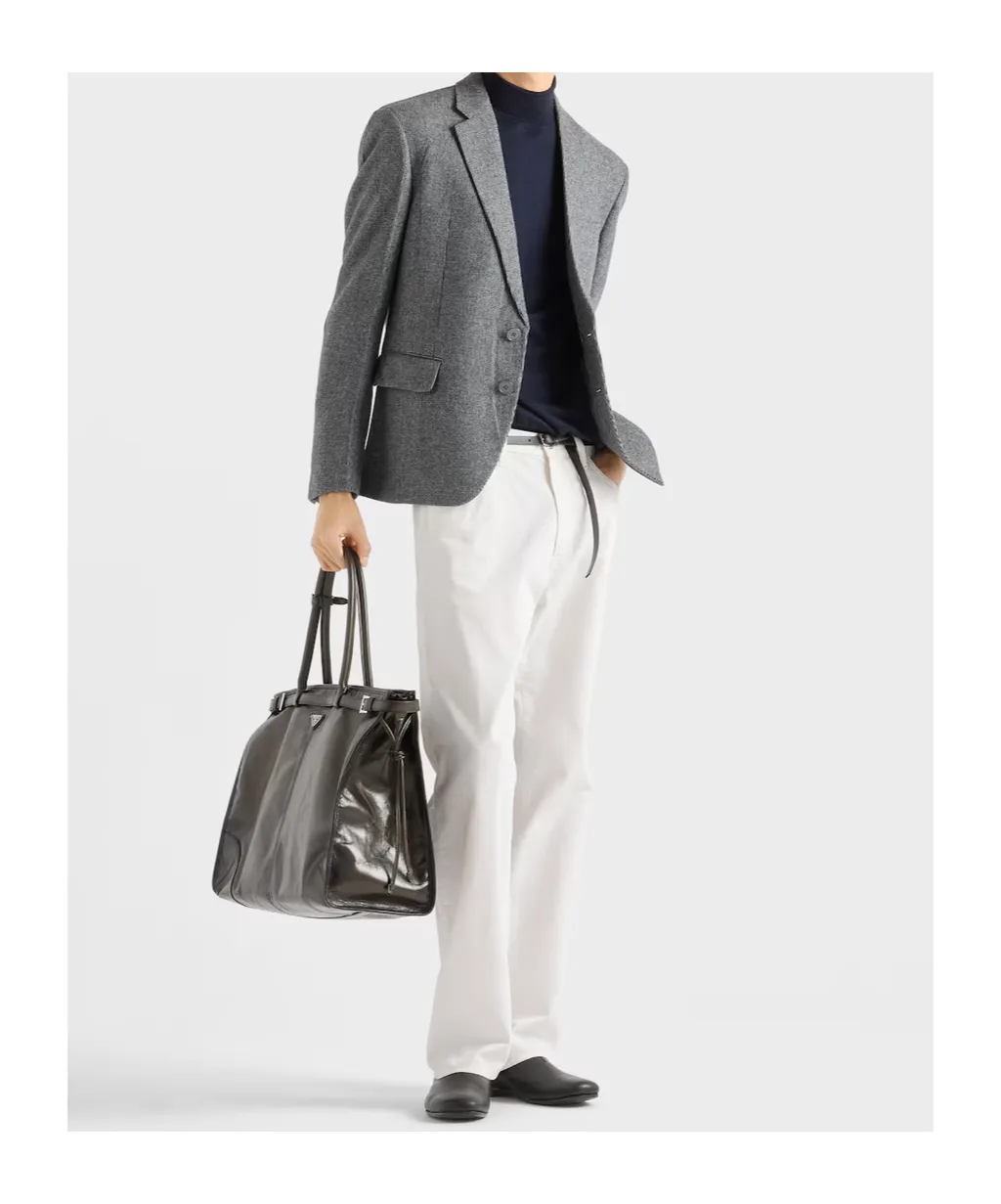 Five-Pocket Piqué Pants