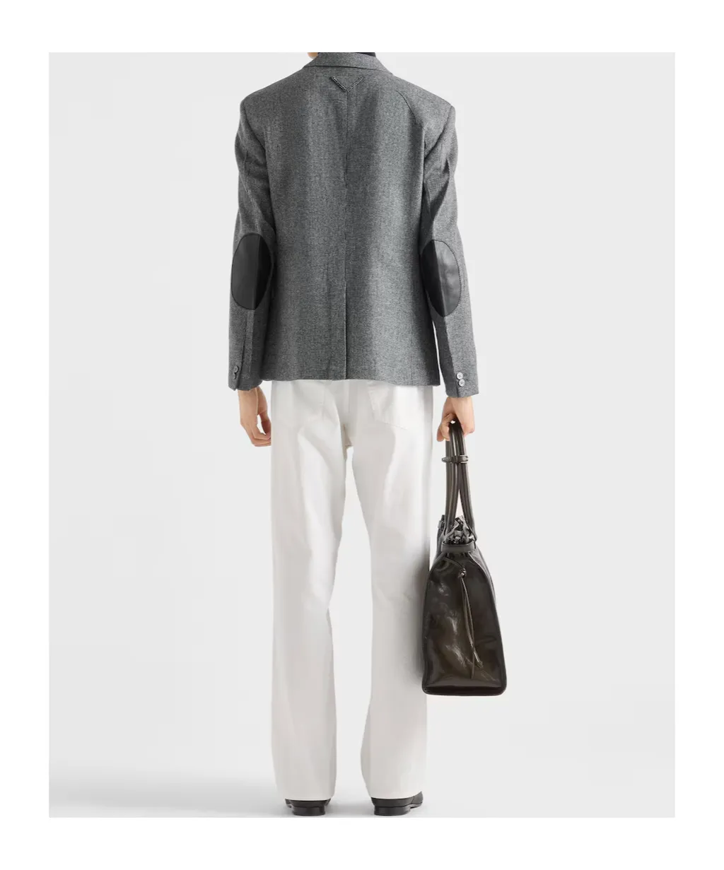 Five-Pocket Piqué Pants