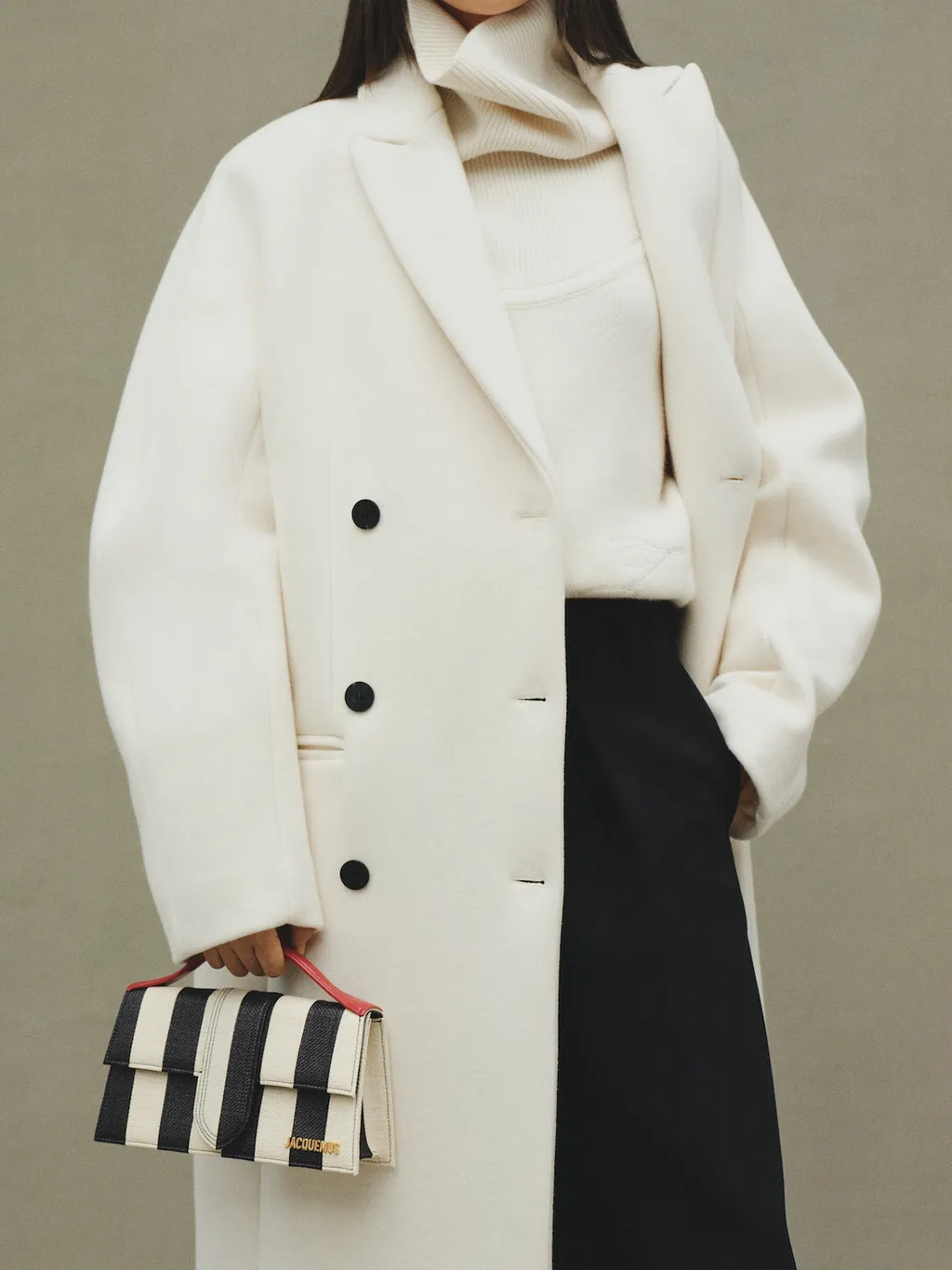Jacquemus The Large Bambino Flap Bag