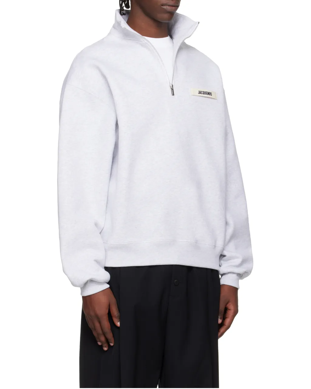 Jacquemus Logo Patch High-Neck Sweatshirt