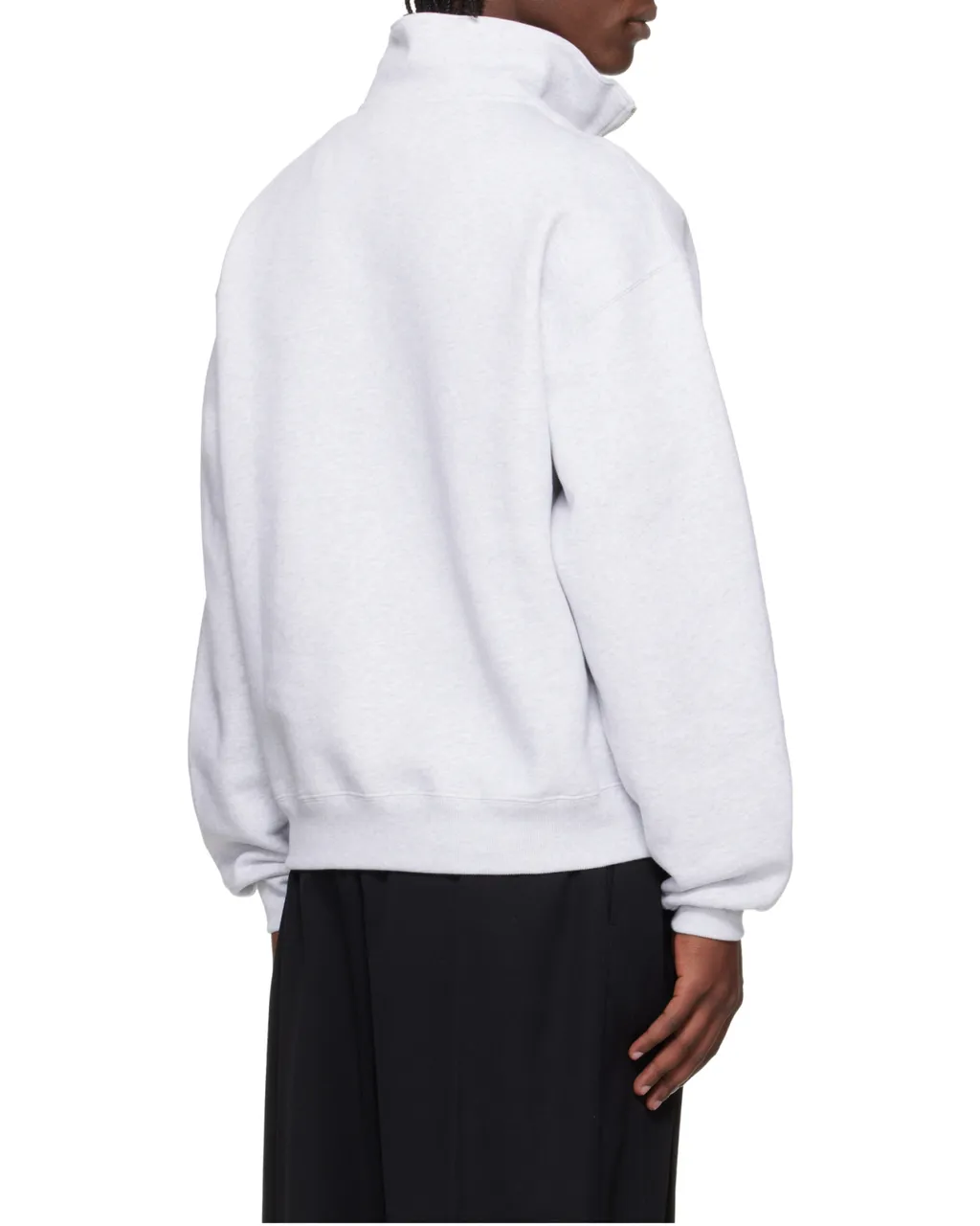 Jacquemus Logo Patch High-Neck Sweatshirt