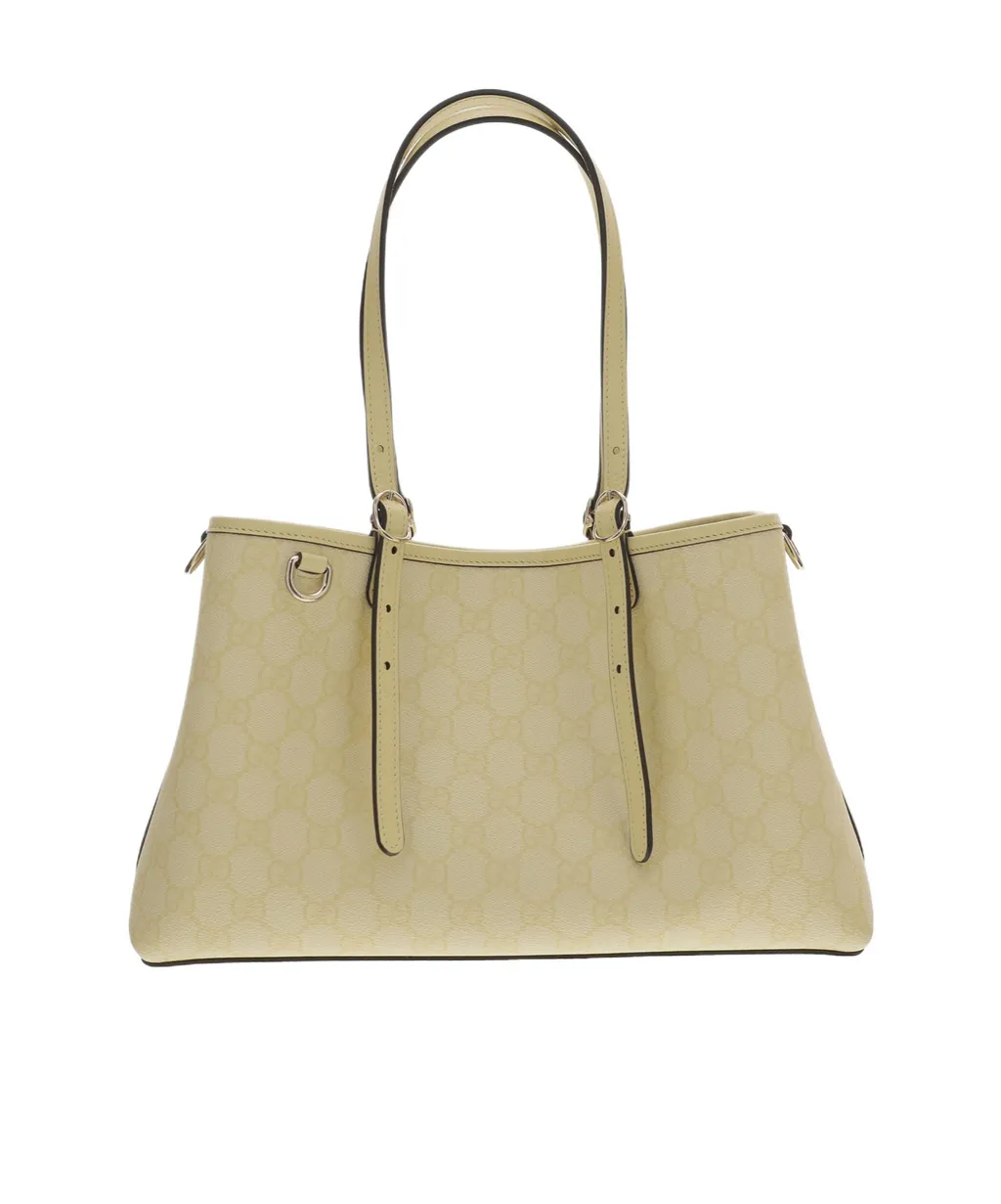 Gg Emblem Medium Tote Bag