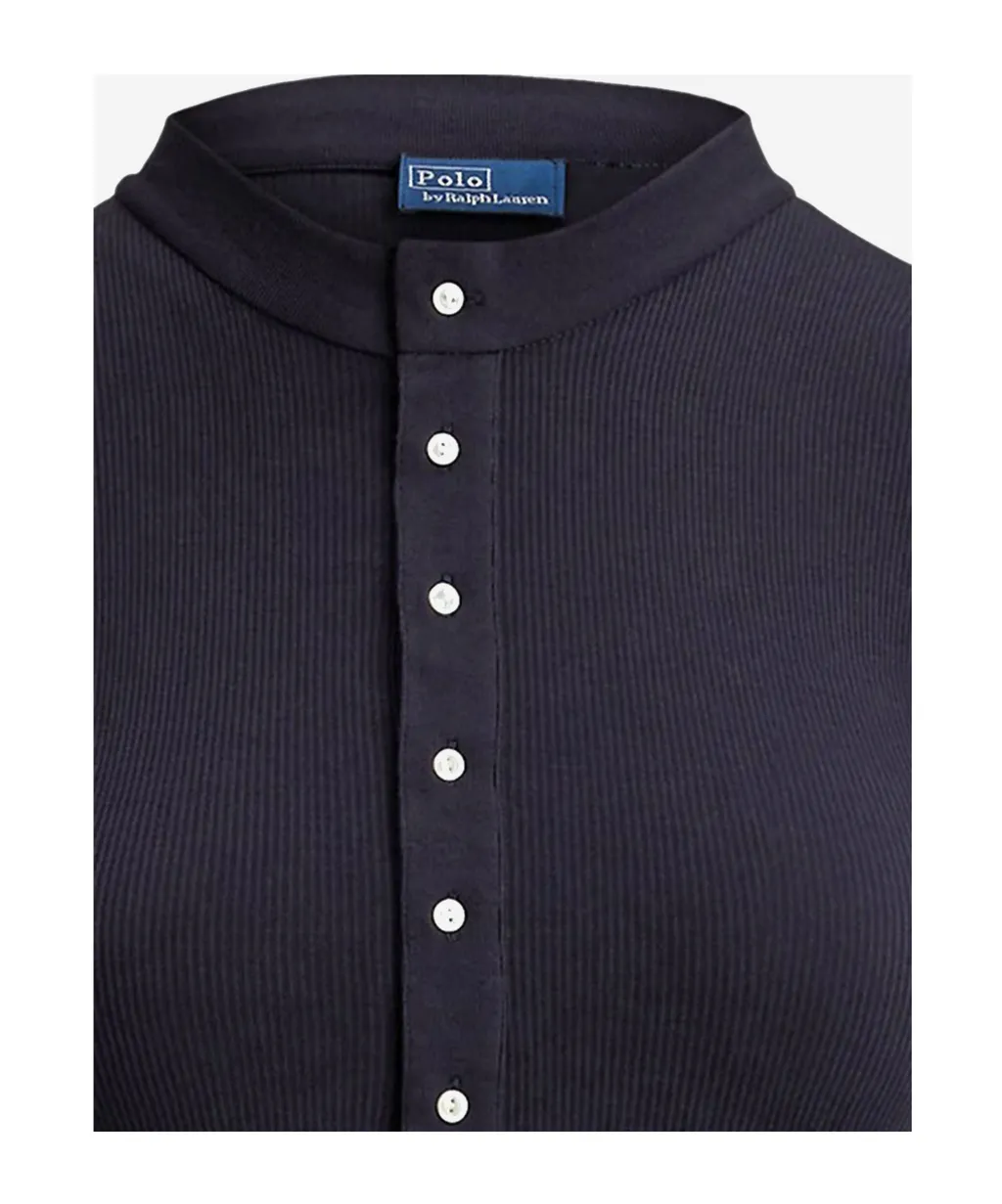 Long-Sleeved Knitted T-Shirt