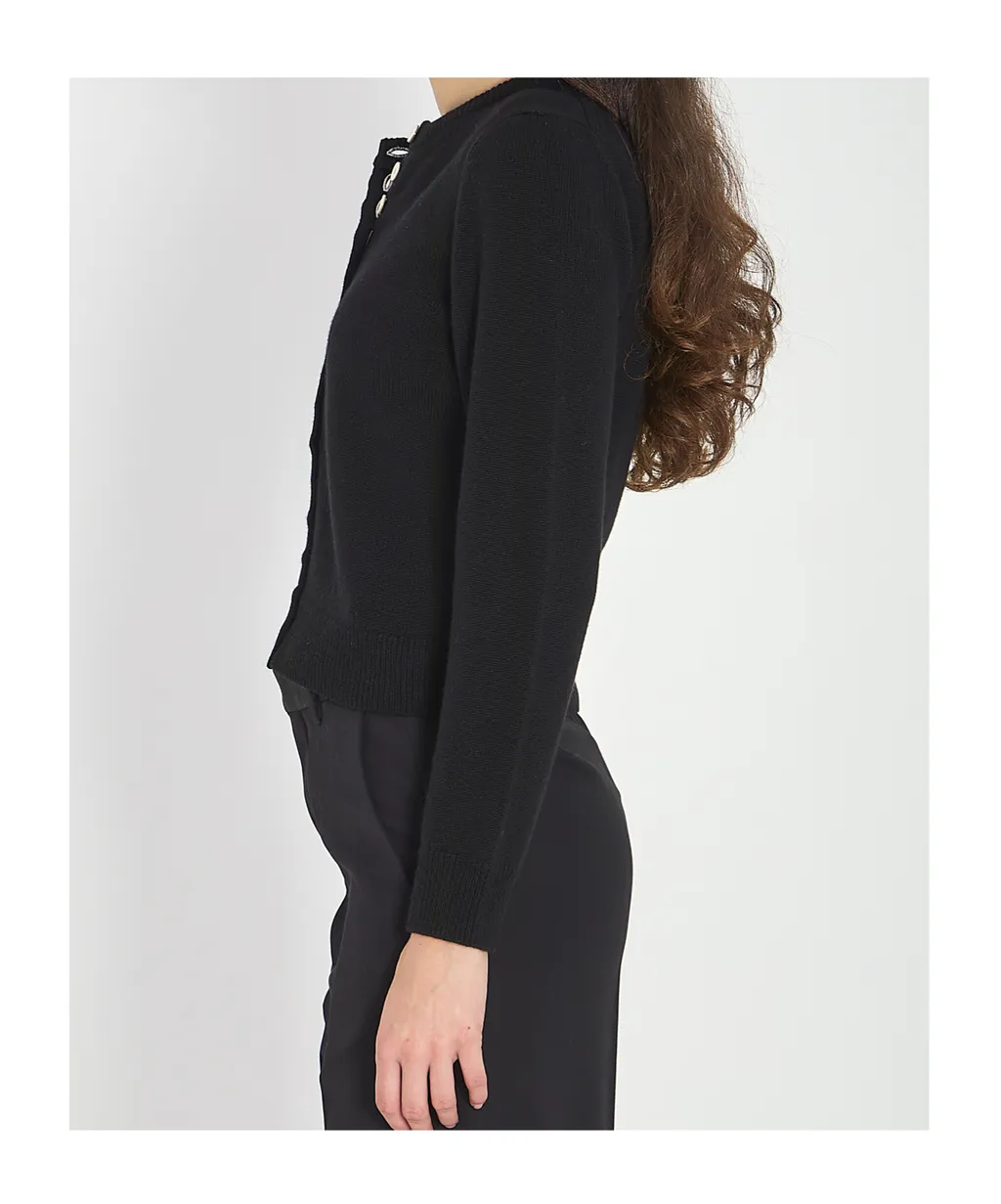 Twinset Cardigan In Heritage Cashmere
