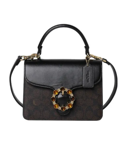 Courtney Top Handle Bag In Signature Canvas