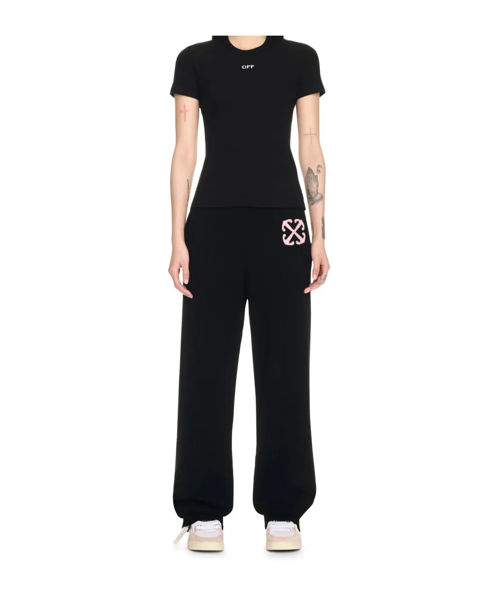Off-White Off Stamp Rib Basic T-Shirt