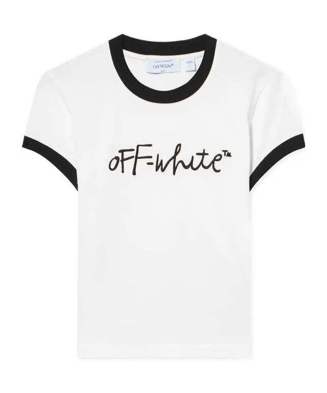 Off-White Crewneck Short-Sleeved T-Shirt